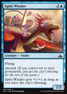 Spire Winder - Rivals of Ixalan (Common) [RIX-57]