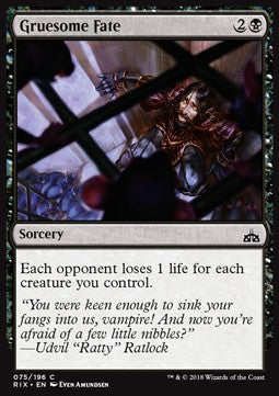Gruesome Fate - Rivals of Ixalan (Common) [RIX-75]