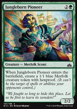 Jungleborn Pioneer - Rivals of Ixalan (Common) [RIX-137]