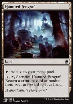 Haunted Fengraf - Masters 25 (Common) [A25-240]