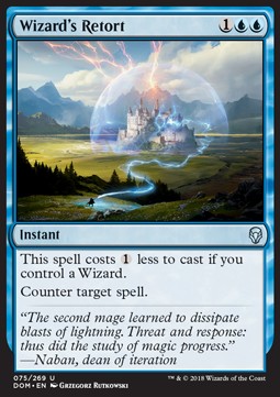 Wizard's Retort - Dominaria (Uncommon) [DOM-75]