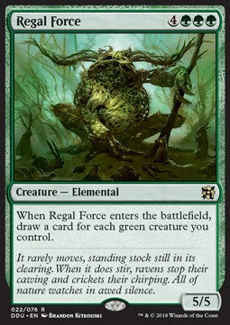 Regal Force - Duel Decks: Elves vs. Inventors (Rare) [DDU-22]