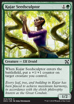 Kujar Seedsculptor - Duel Decks: Elves vs. Inventors (Common) [DDU-15]