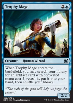 Trophy Mage - Duel Decks: Elves vs. Inventors (Uncommon) [DDU-42]