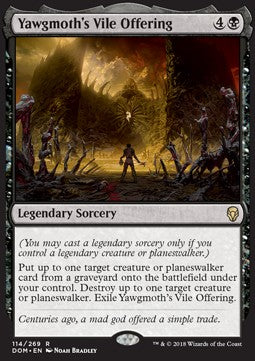 Yawgmoth's Vile Offering - Dominaria (Rare) [DOM-114]