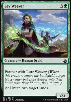 Ley Weaver - Battlebond (Uncommon) [BBD-21]
