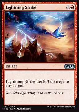 Lightning Strike - Core 2019 (Uncommon) [M19-152]