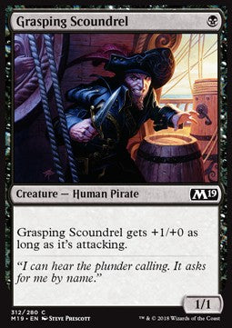 Grasping Scoundrel - Core 2019 (Common) [M19-312]
