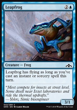 Leapfrog - Guilds of Ravnica (Common) [GRN-42]