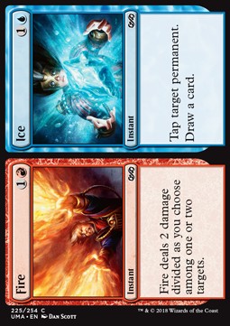 Fire // Ice - Ultimate Masters (Common) [UMA-225]