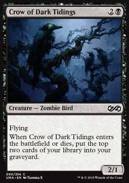 Crow of Dark Tidings - Ultimate Masters (Common) [UMA-90]