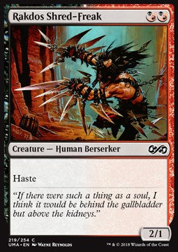 Rakdos Shred-Freak - Ultimate Masters (Common) [UMA-219]