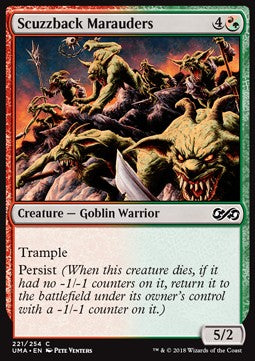 Scuzzback Marauders - Ultimate Masters (Common) [UMA-221]