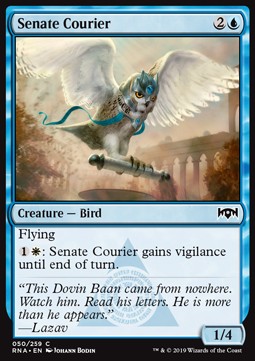 Senate Courier - Ravnica Allegiance (Common) [RNA-50]