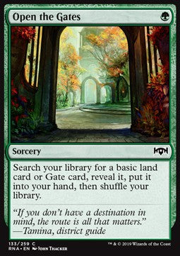 Open the Gates - Ravnica Allegiance (Common) [RNA-133]