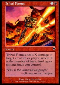 Tribal Flames - Invasion (Common) [INV-176]