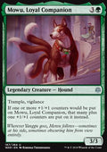 Mowu, Loyal Companion - War of the Spark (Uncommon) [WAR-167]