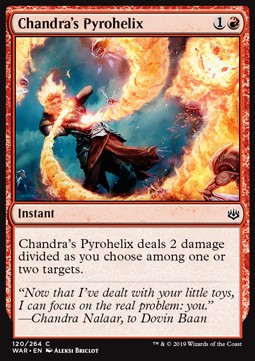 Chandra's Pyrohelix - War of the Spark (Common) [WAR-120]