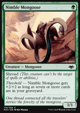Nimble Mongoose - Modern Horizons (Common) [MH1-174]