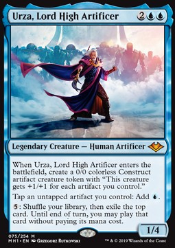 Urza, Lord High Artificer - Modern Horizons (Mythic) [MH1-75]