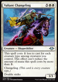 Valiant Changeling - Modern Horizons (Uncommon) [MH1-34]