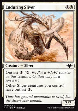 Enduring Sliver - Modern Horizons (Common) [MH1-6]