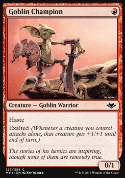 Goblin Champion - Modern Horizons (Common) [MH1-127]