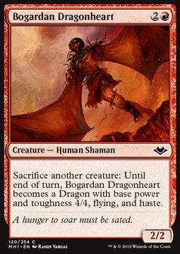 Bogardan Dragonheart - Modern Horizons (Common) [MH1-120]