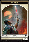 Soldier Token (W 1/1) // Rhino Token (G 4/4) - Modern Horizons (Token) [MH1-T 04/13]