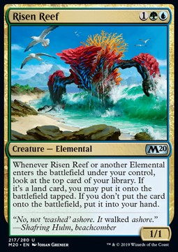 Risen Reef - Core 2020 (Uncommon) [M20-217]