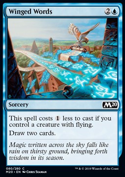 Winged Words - Core 2020 (Common) [M20-80]