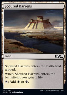 Scoured Barrens - Core 2020 (Common) [M20-251]