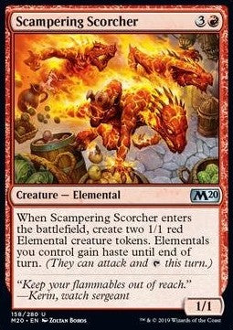 Scampering Scorcher - Core 2020 (Uncommon) [M20-158]