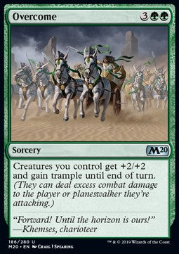Overcome - Core 2020 (Uncommon) [M20-186]