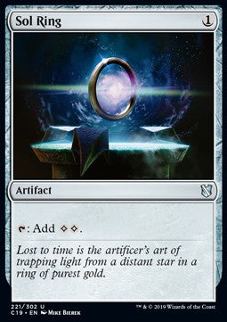 Sol Ring - Commander 2019 (Uncommon) [C19-221]