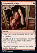 Desperate Ravings - Commander 2019 (Uncommon) [C19-137]
