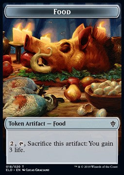 Food Token (V.4) - Throne of Eldraine: Extras (Token) [XELD-T18]