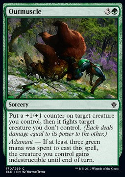 Outmuscle - Throne of Eldraine (Common) [ELD-170]