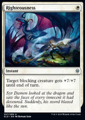 Righteousness - Throne of Eldraine (Uncommon) [ELD-27]
