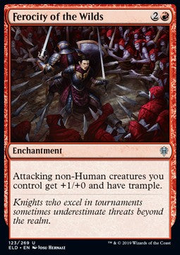 Ferocity of the Wilds - Throne of Eldraine (Uncommon) [ELD-123]