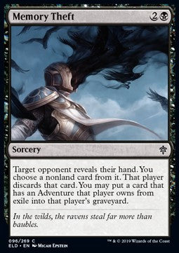 Memory Theft - Throne of Eldraine (Common) [ELD-96]