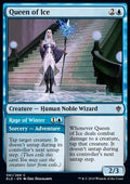 Queen of Ice // Rage of Winter - Throne of Eldraine (Common) [ELD-61]