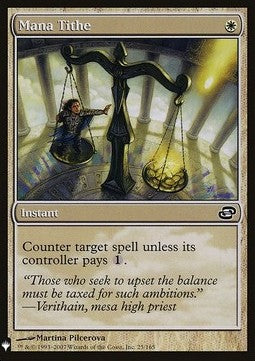 Mana Tithe - Mystery Booster (Common) [MYS-25]