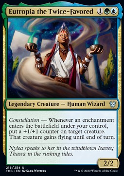 Eutropia the Twice-Favored - Theros Beyond Death (Uncommon) [THB-216]