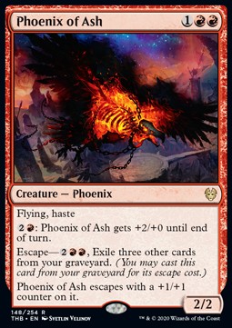 Phoenix of Ash - Theros Beyond Death (Rare) [THB-148]