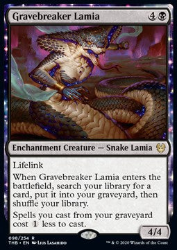 Gravebreaker Lamia - Theros Beyond Death (Rare) [THB-98]