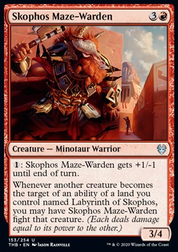 Skophos Maze-Warden - Theros Beyond Death (Uncommon) [THB-153]