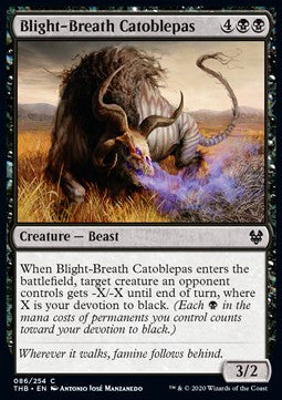 Blight-Breath Catoblepas - Theros Beyond Death (Common) [THB-86]