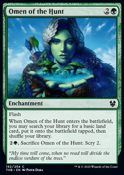 Omen of the Hunt - Theros Beyond Death (Common) [THB-192]
