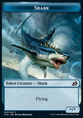Shark Token (Blue */*) - Ikoria: Lair of Behemoths: Extras (Token) [XIKO-T07]